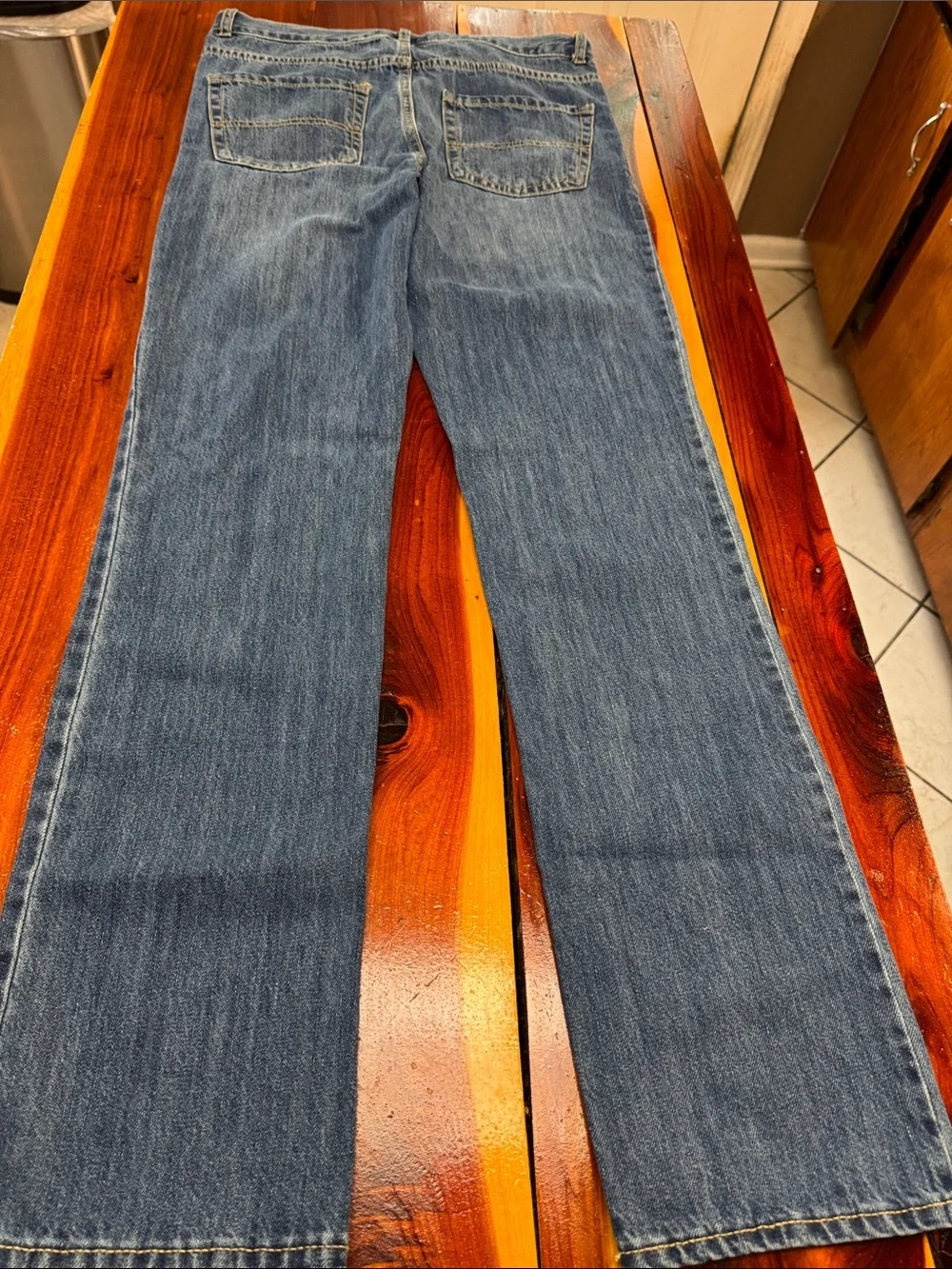 The Children's Place Women's Medium Blue Flared Jeans T1